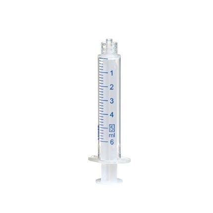 Fisherbrand™ Plastic PP Two-Part Syringes, Luer Lock