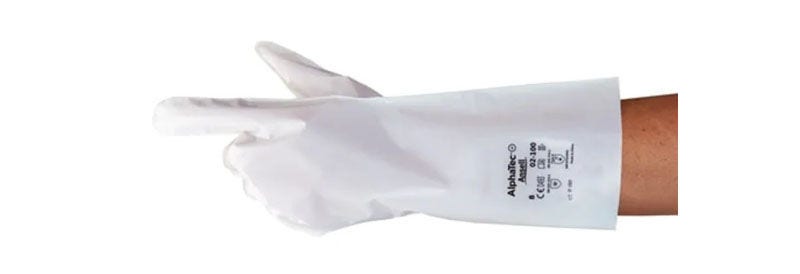 Ansell AlphaTec™ 02-100 Chemical Resistant, Five-Layer Laminated Gloves