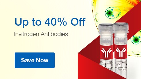 Save Up to 40% on Invitrogen Antibodies