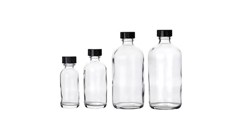 Round Glass Bottles