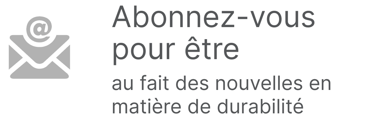 Subscribe for Sustainability Updates