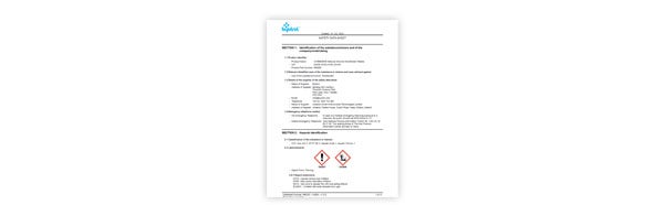 CHEMGENE Chlorine Disinfectant Tablets - Safety Data Sheet