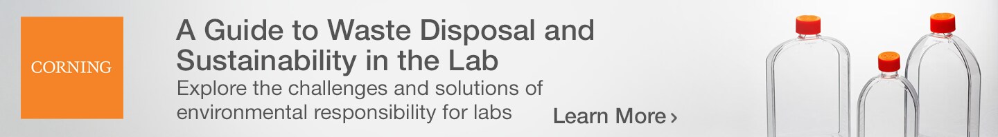 A guide to waste disposal and sustainability in the lab corning
