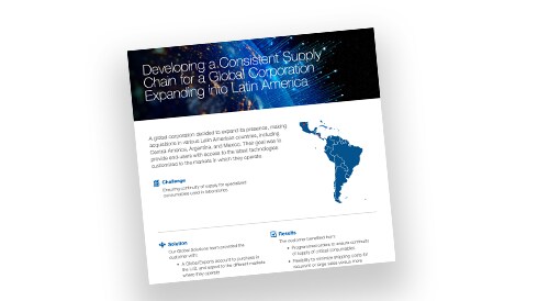 Developing a Consistent Supply Chain in Latin America
