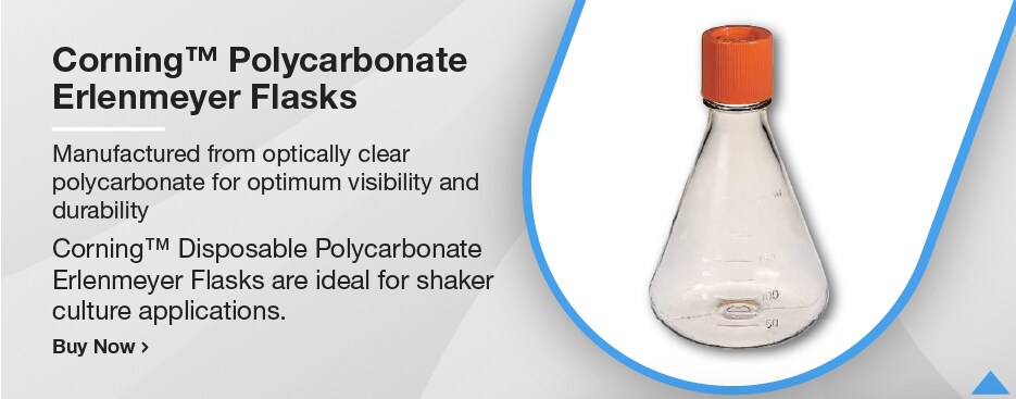 Corning™ Polycarbonate Erlenmeyer Flasks