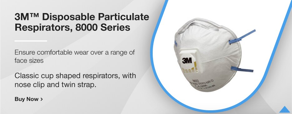 3M™ Disposable Particulate Respirator, 8000 Series