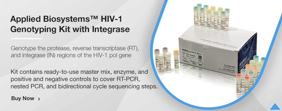 Applied Biosystems™ HIV-1 Genotyping Kit with Integrase