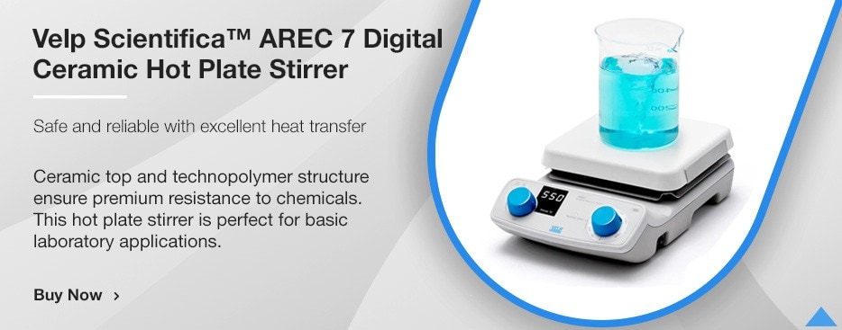 Velp Scientifica™ AREC 7 Digital Ceramic Hot Plate Stirrer