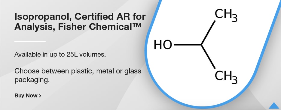 Isopropanol, Certified AR for Analysis, Fisher Chemical™