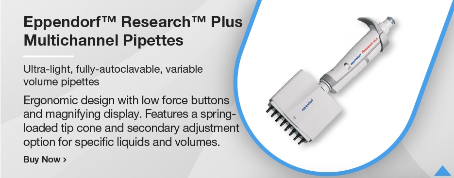 Eppendorf™ Research™ Plus Variable Adjustable Volume Pipettes: Multi-Channel