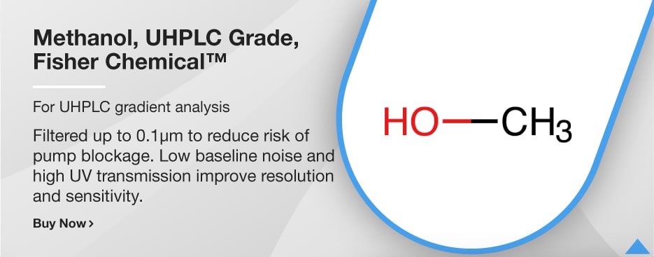 Methanol, for UHPLC Gradient Grade Analysis, Fisher Chemical™