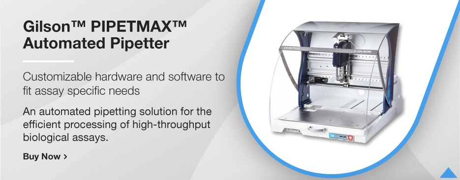 Gilson™ PIPETMAX™ Automated Pipetter Gilson™ PIPETMAX™ Automated Pipetter