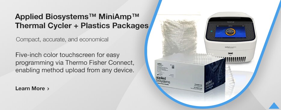 Applied Biosystems™ MiniAmp™ Thermal Cycler + Plastics Packages