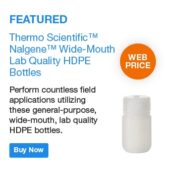 Thermo Scientific™ Nalgene™ Wide-Mouth Lab Quality HDPE Bottles
