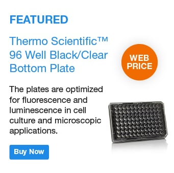 Thermo Scientific™ 96 Well Black/Clear Bottom Plate